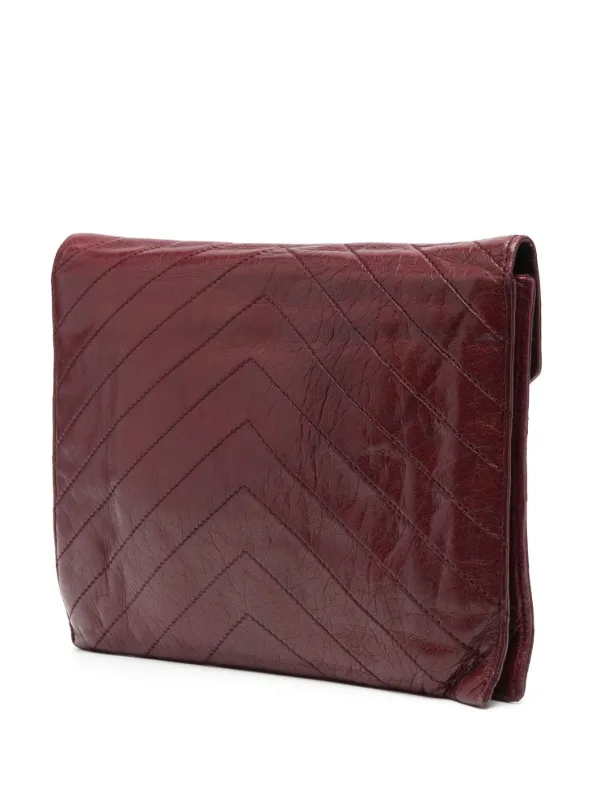 Ysl red quilted online bag