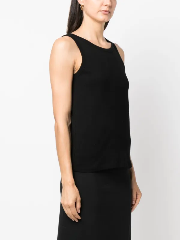The Row Cotton Tank Top | Black | FARFETCH