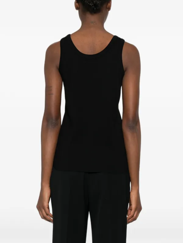 The Row Cotton Tank Top | Black | FARFETCH ZA The Row Cotton Tank Top | Black | FARFETCH ZA