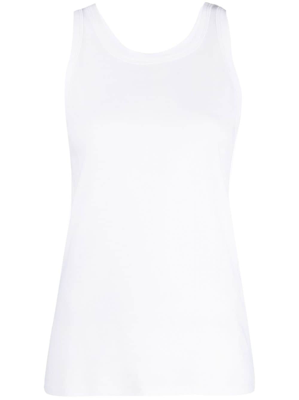 The Row Cotton Tank Top In White
