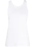 The Row cotton tank top - White