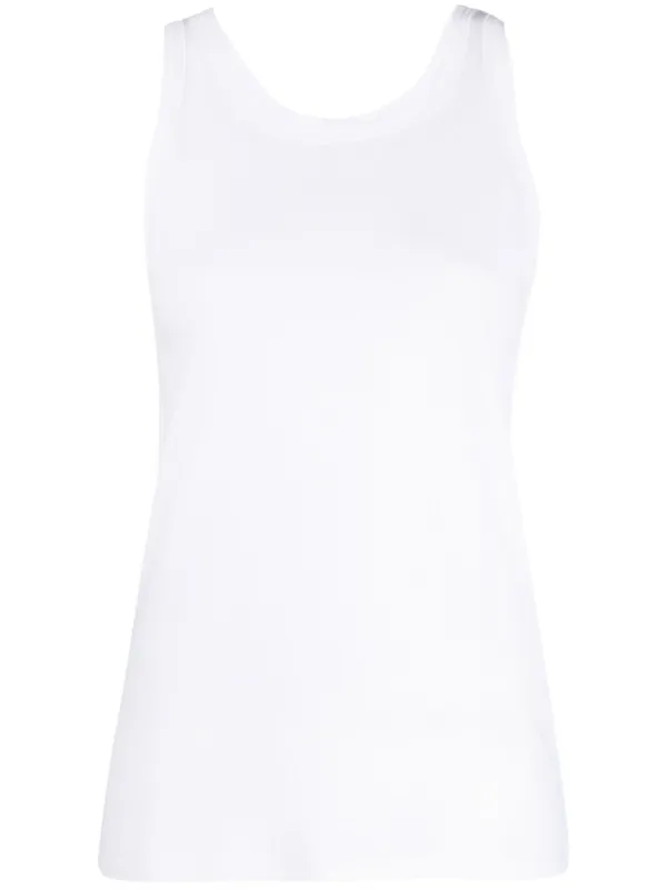 The Row Frankie organic-cotton Tank Top | White | FARFETCH CA