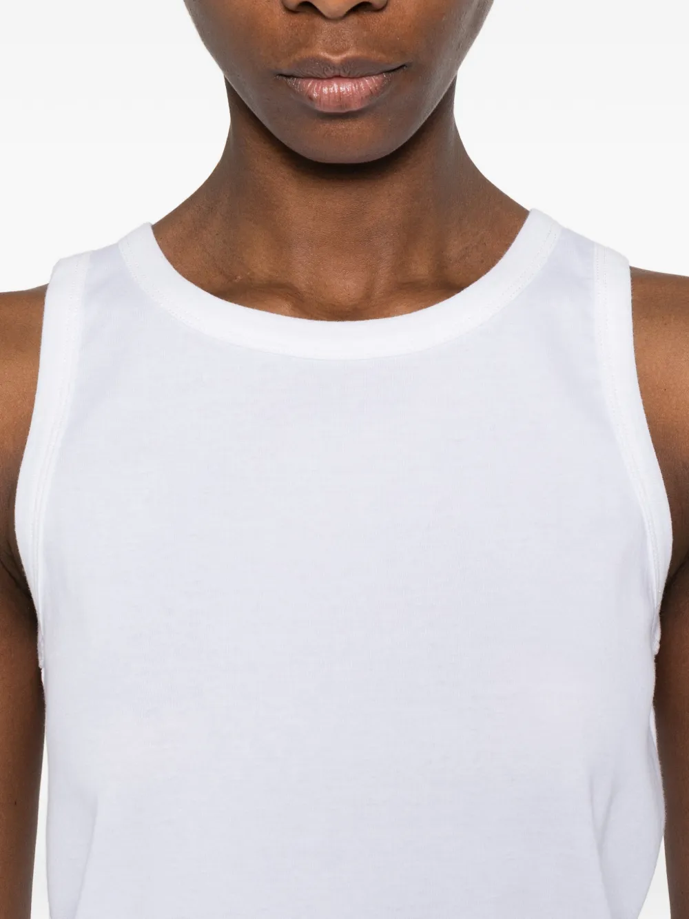 The Row Frankie organic-cotton Tank Top | White | FARFETCH