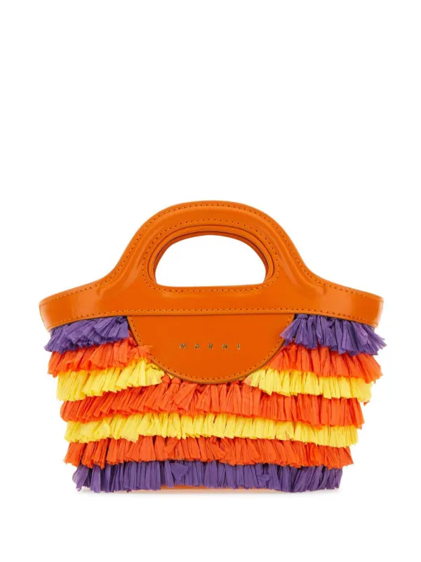 【MARNI】TROPICALIA TOTE BAG Marni Tropicalia Tote Bag | Orange | FARFETCH