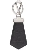 Church's St James logo-debossed leather keyring - Black