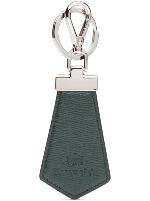 Church's St James logo-debossed leather keyring