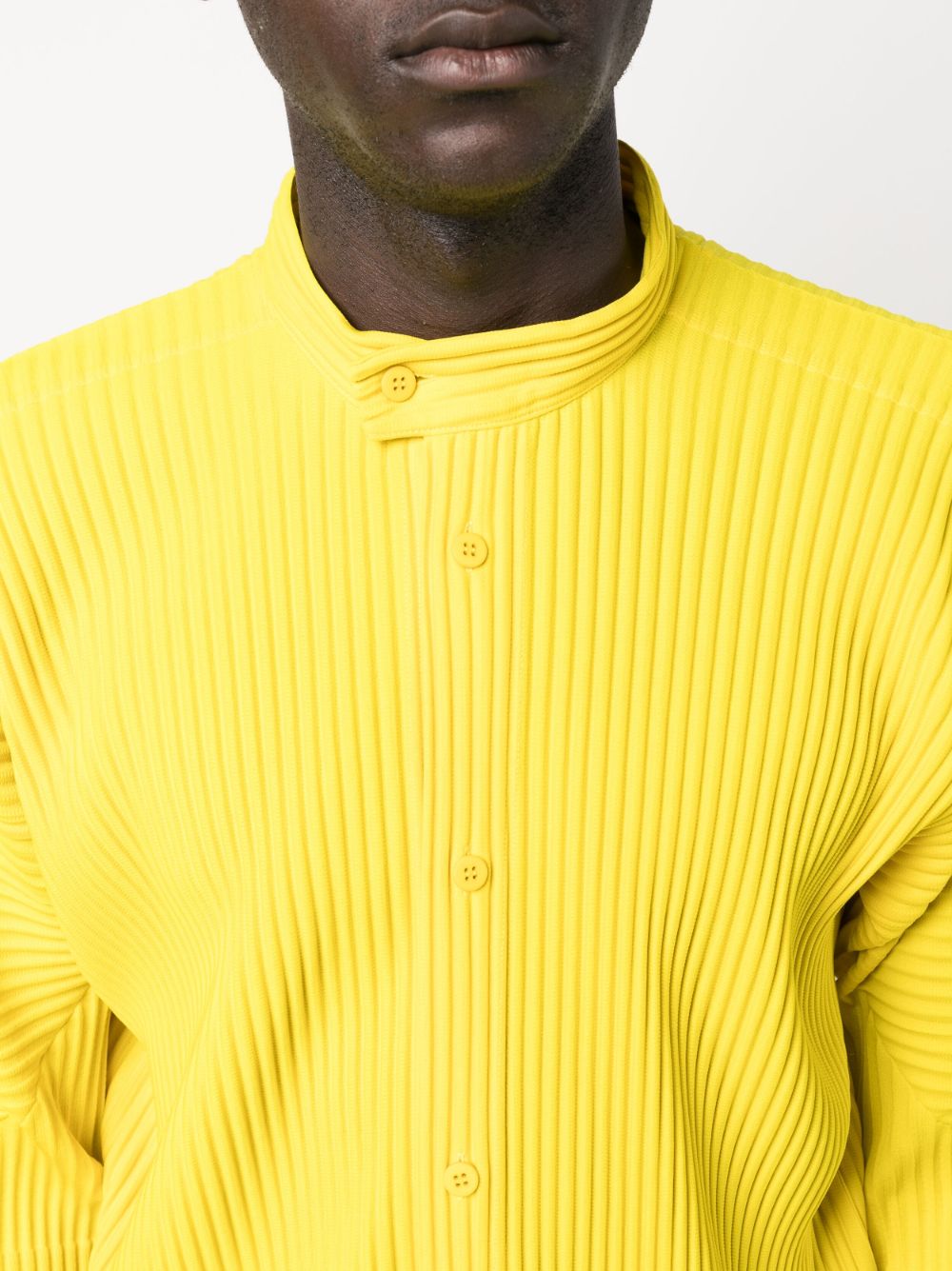 Homme Plissé Issey Miyake long-sleeve Pleated Shirt - Farfetch