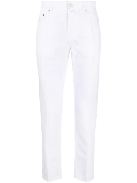 Jacob Cohën mid-rise slim-cut jeans