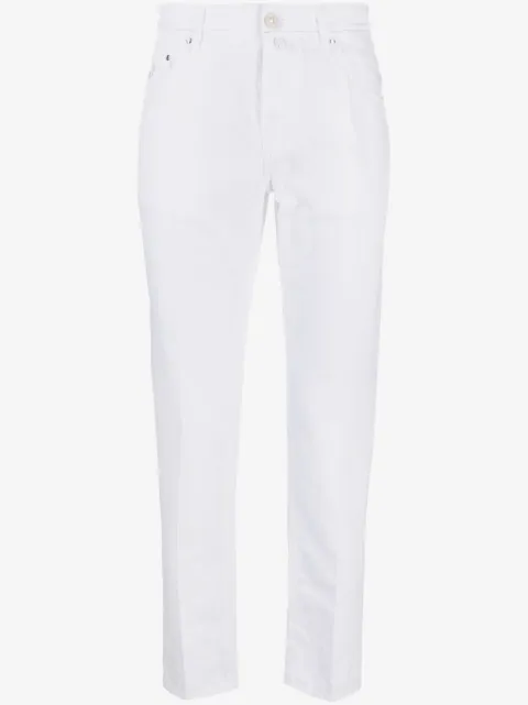 Jacob Cohën mid-rise slim-cut jeans