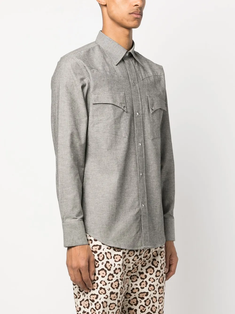 FURSAC longsleeve pressstud Shirt Farfetch