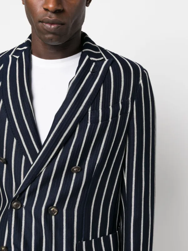 Long striped outlet blazer