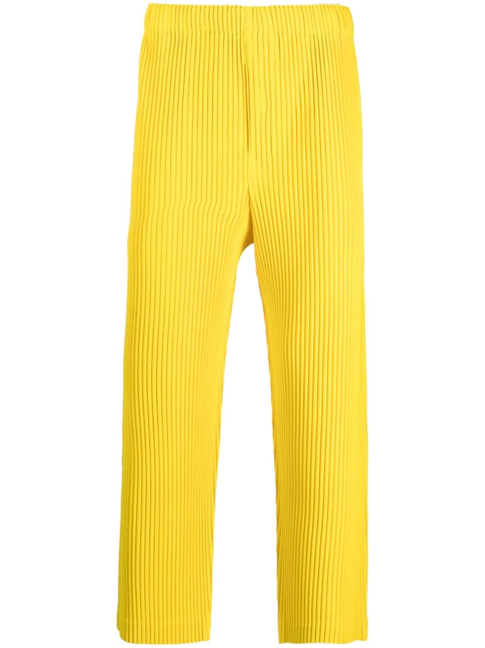 ISSEY MIYAKE PLEATED TAPERED TROUSERS