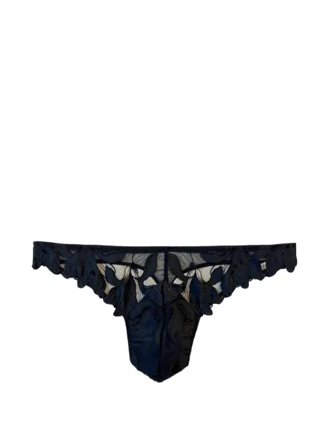 Fleur Du Mal string Lily à broderies