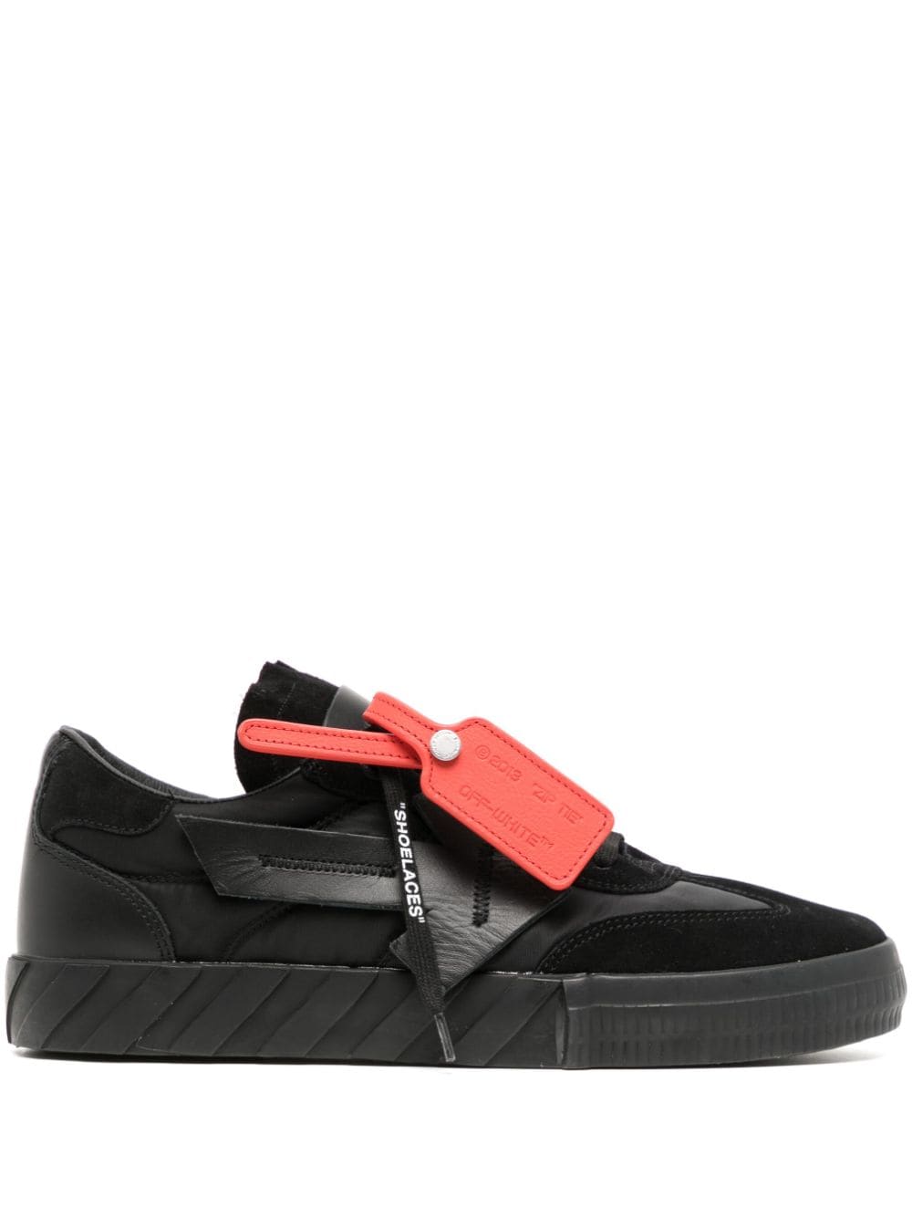 Off-White Low Vulcanized lace-up Sneakers - Farfetch