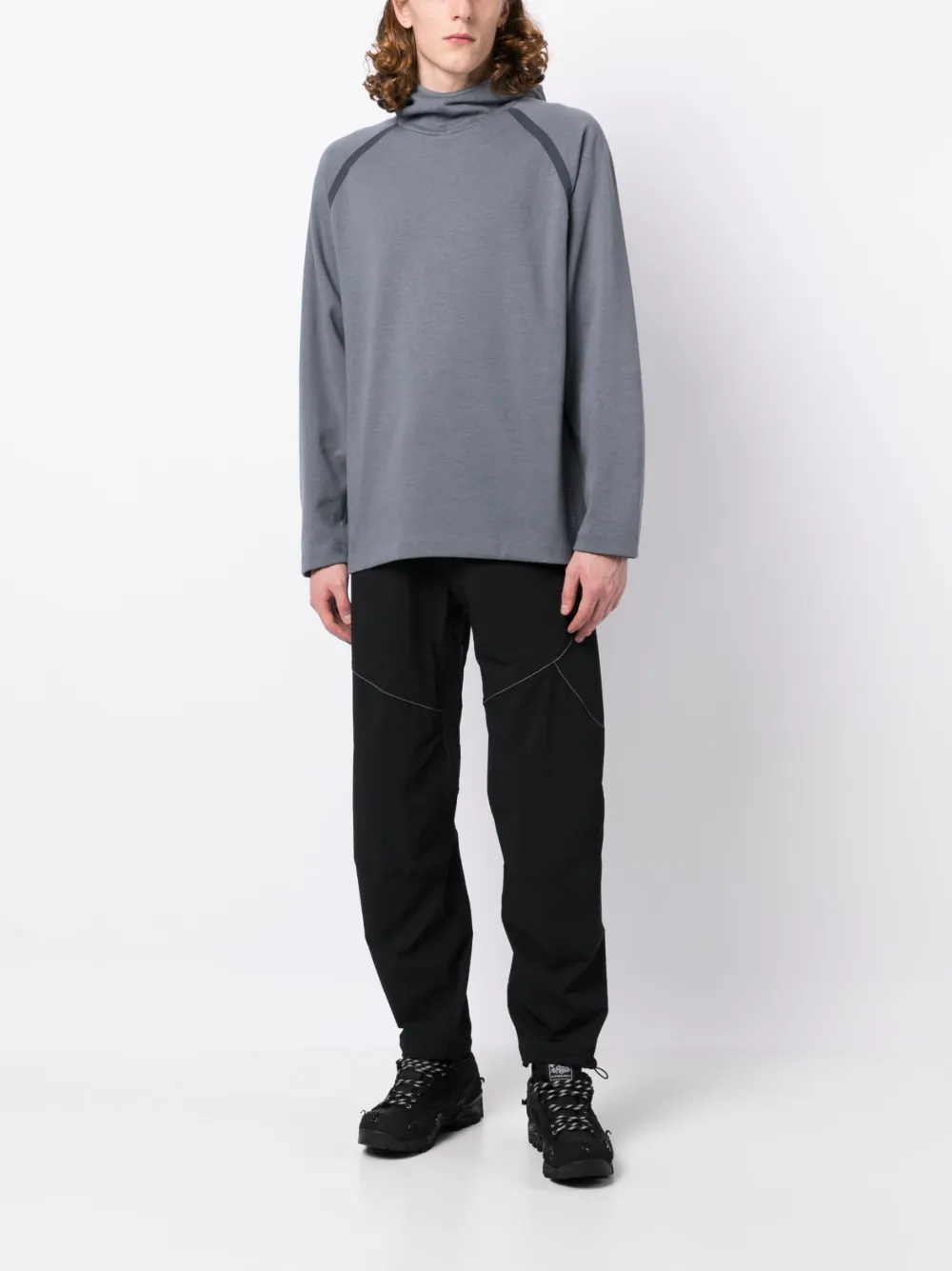 Norse Projects Hoodie met lange mouwen - Grijs