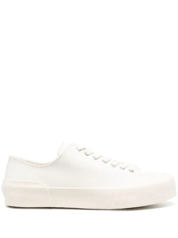 Jil Sander lace up low top Sneakers White FARFETCH SG