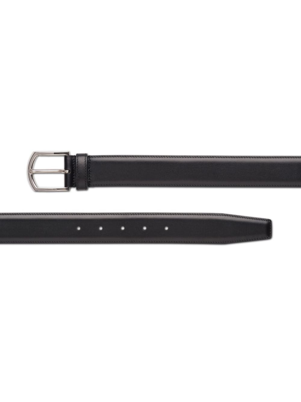 Shop Church's Polished Buckle-fastening Leather Belt In Black