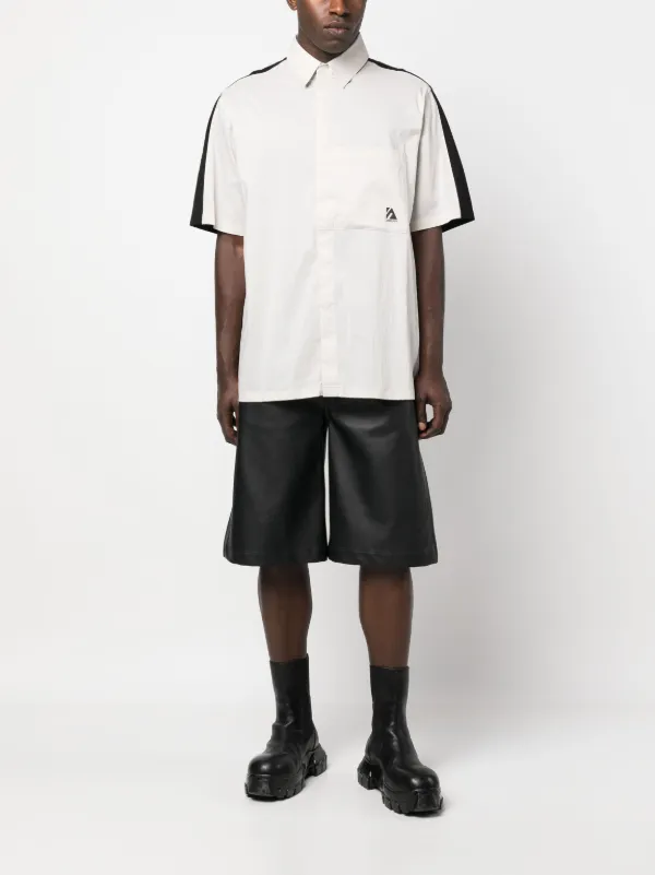 AMBUSH graphic-print short-sleeve Shirt | Grey | FARFETCH