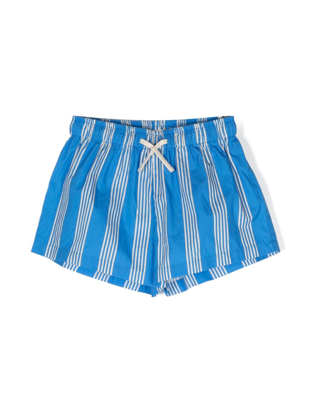 Tiny Cottons Striped Drawstring Cotton Shorts - Farfetch