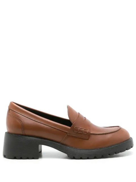 Sarah Chofakian Ully leather penny loafers