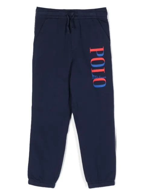 POLO RALPH LAUREN KIDS pants con logo estampado