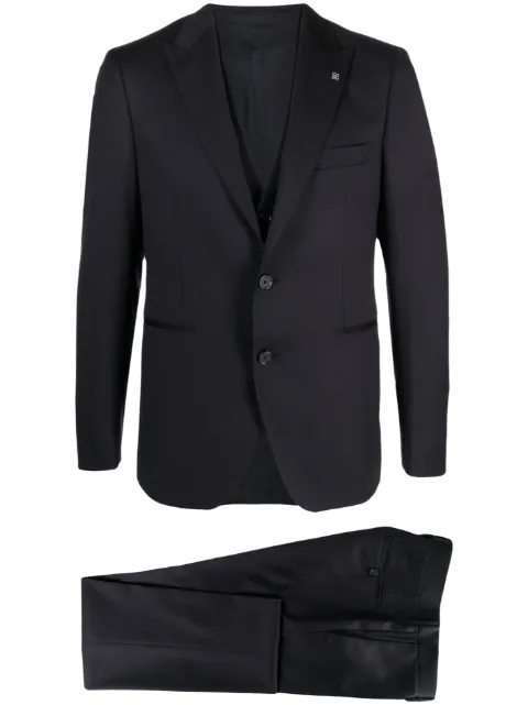 Tagliatore single-breasted three-piece suit 