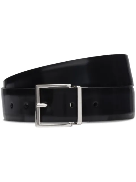 Church's poleret læderbælte med spændelukning