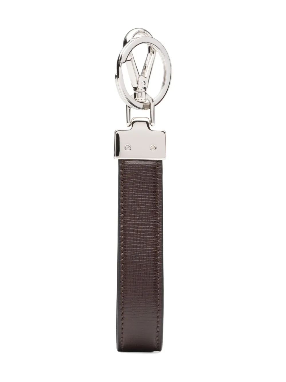 Shop Church's St James Leather Keyring In Brown