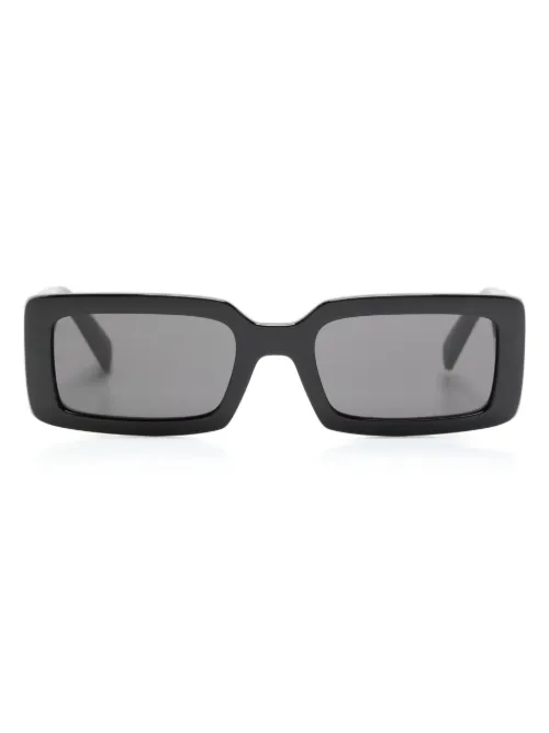 Lunettes de soleil rectangulaires à logo imprimé - Dolce & Gabbana Eyewear - Modalova