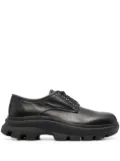 Jil Sander chunky sole derby shoes - Black