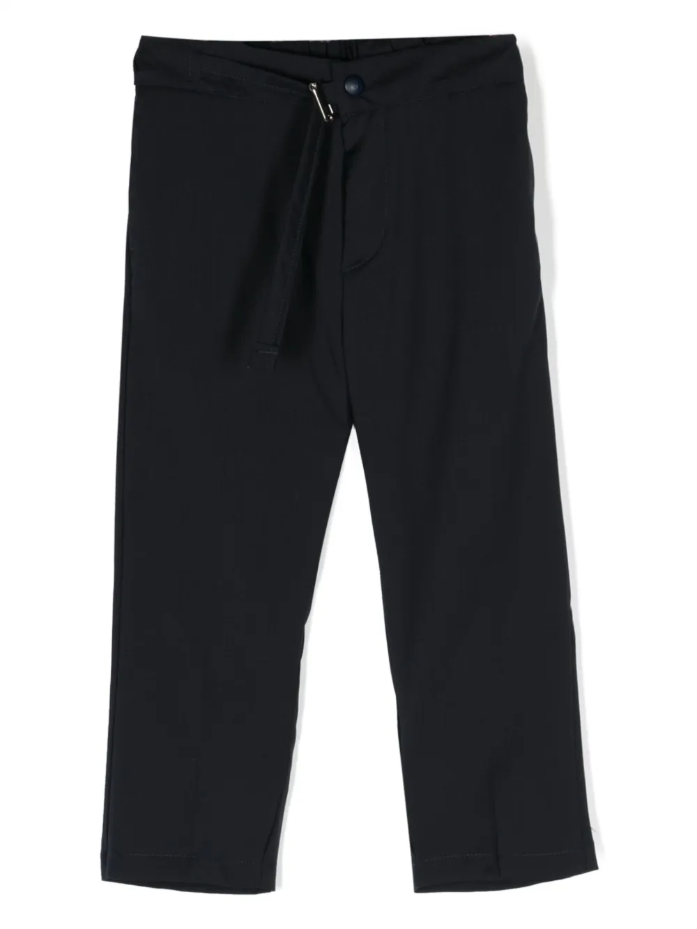 Shop Costumein Straight-leg Wool Trousers In Blue