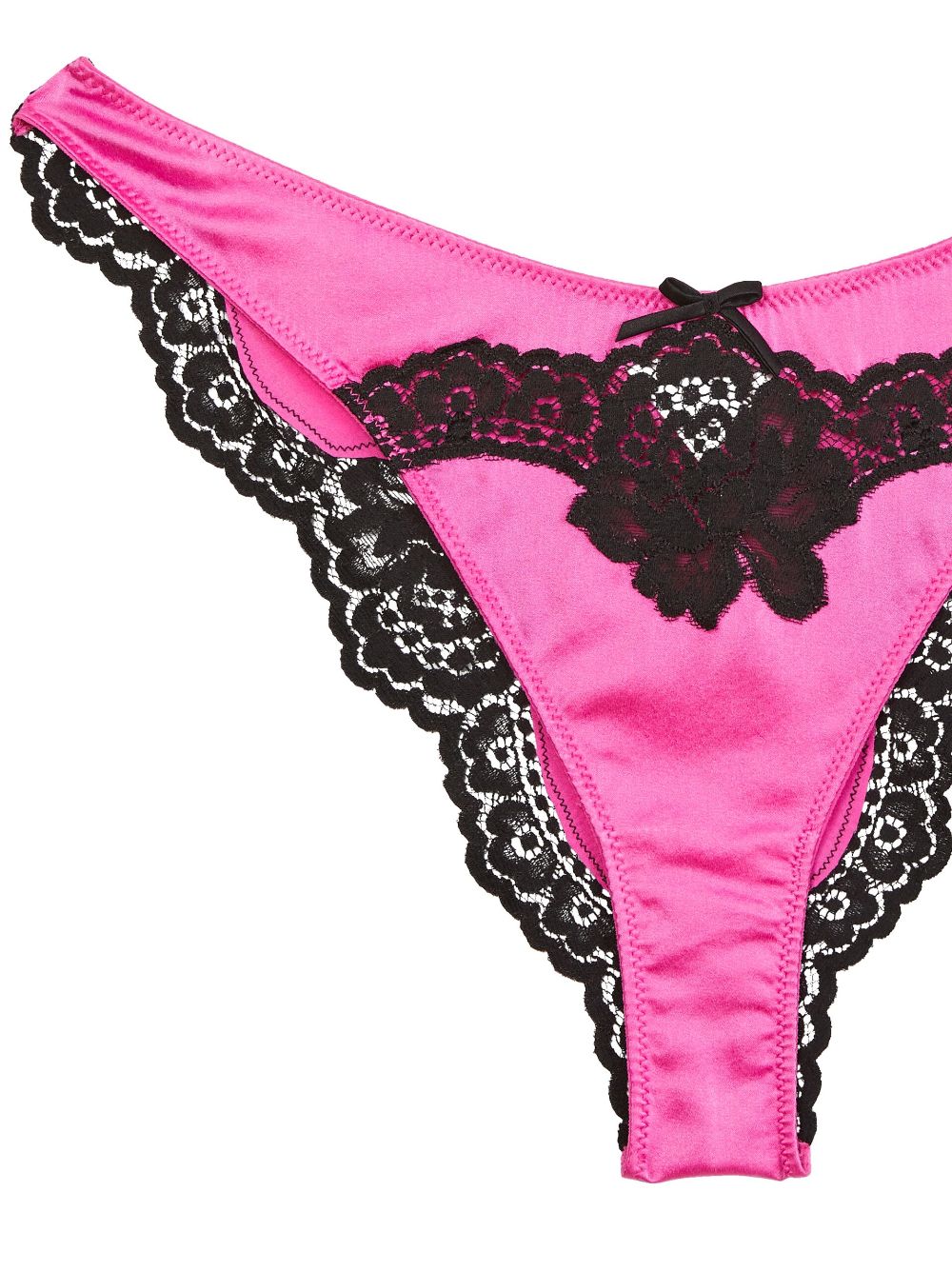Shop Fleur Du Mal All About Eve Thong In Pink