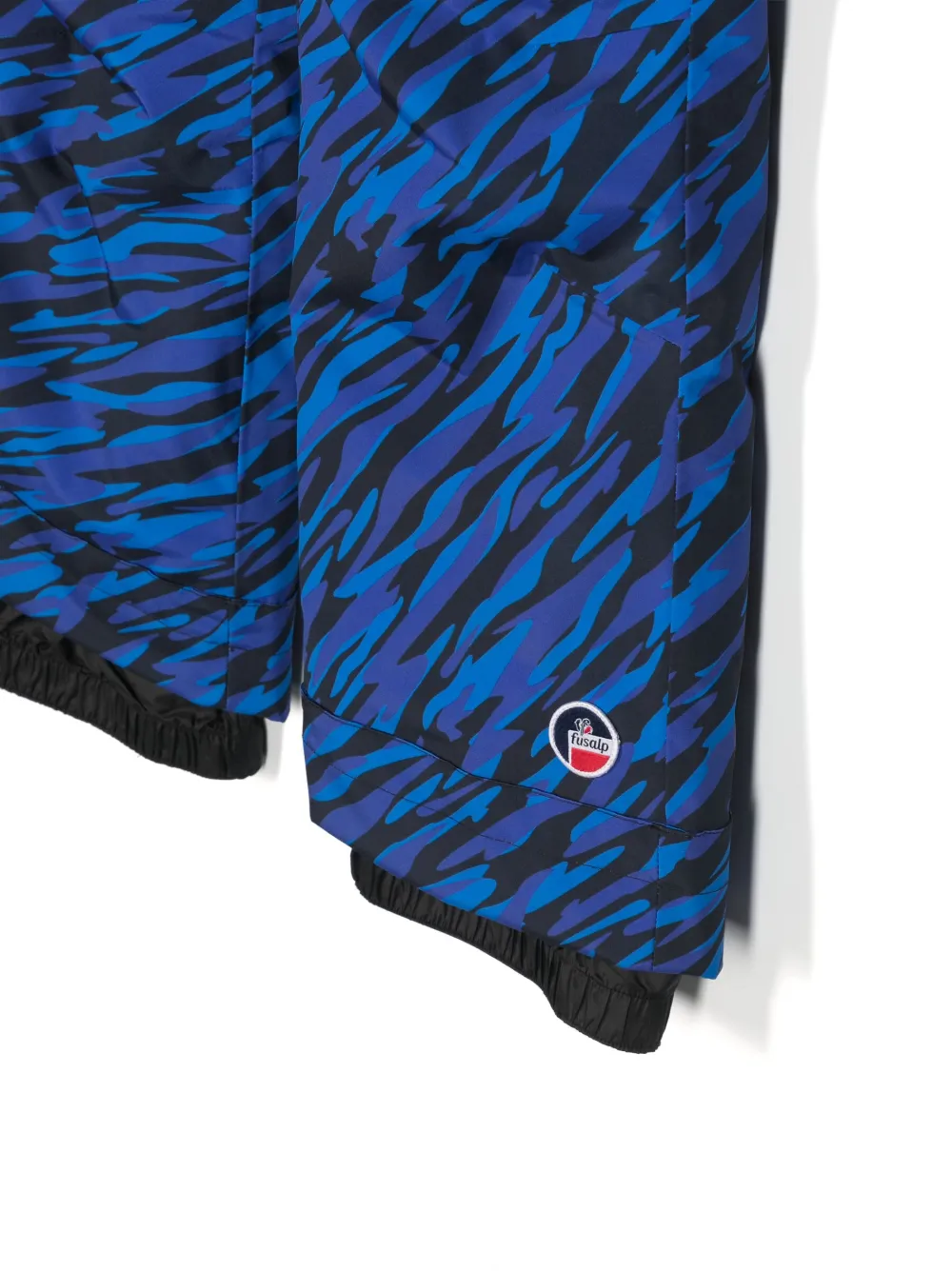 Fusalp Kids Skibroek met camouflageprint Blauw