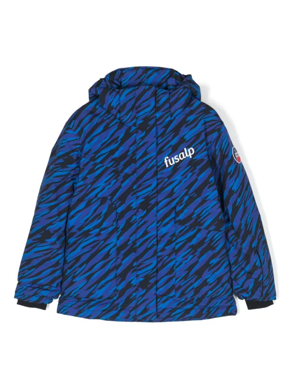 Printed ski jacket clearance