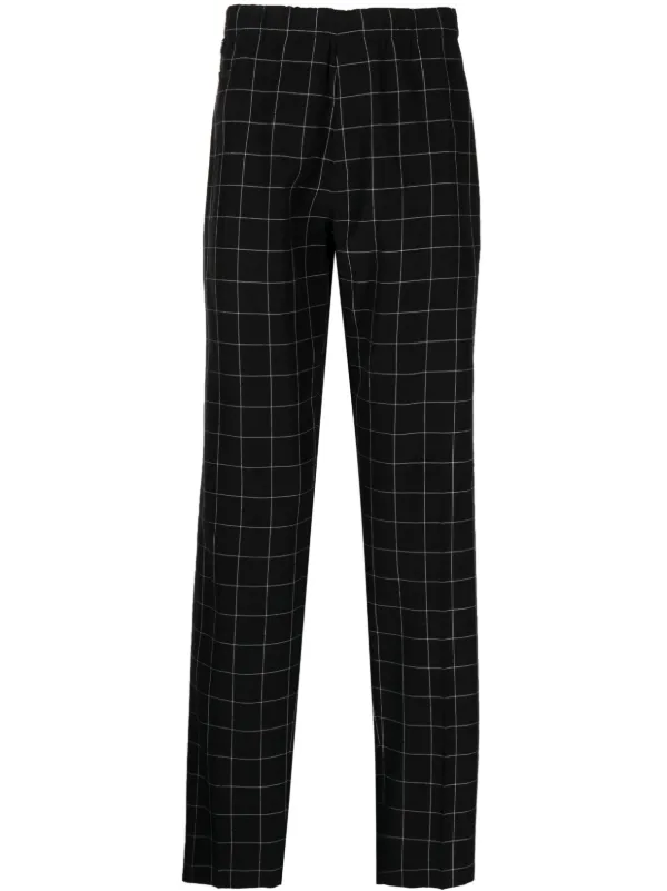 特売 チェック Undercover パンツ JP FARFETCH | ブラック | その他