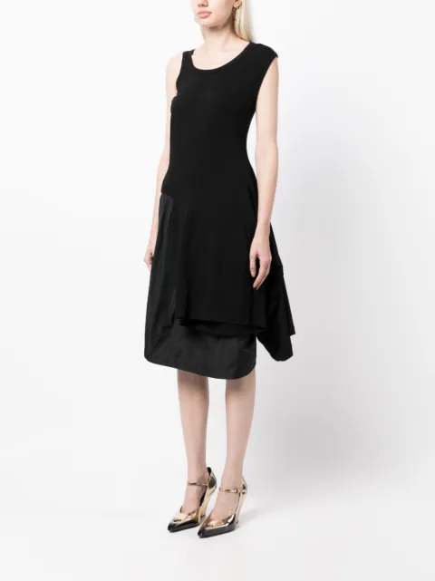 Undercover draped-detail dress UC1C17062 - 2