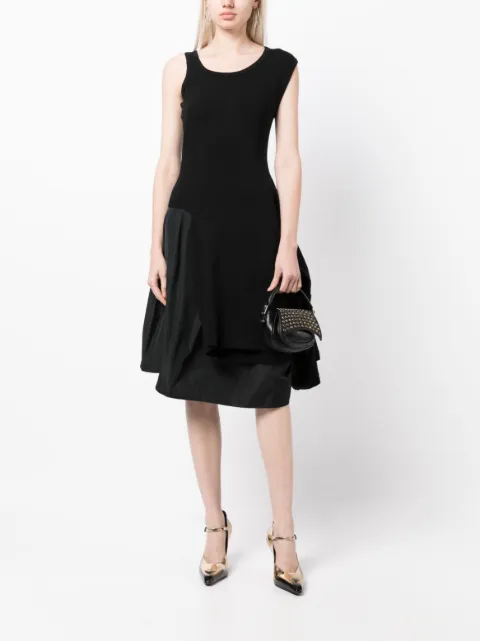 Undercover draped-detail dress UC1C17062 - 1