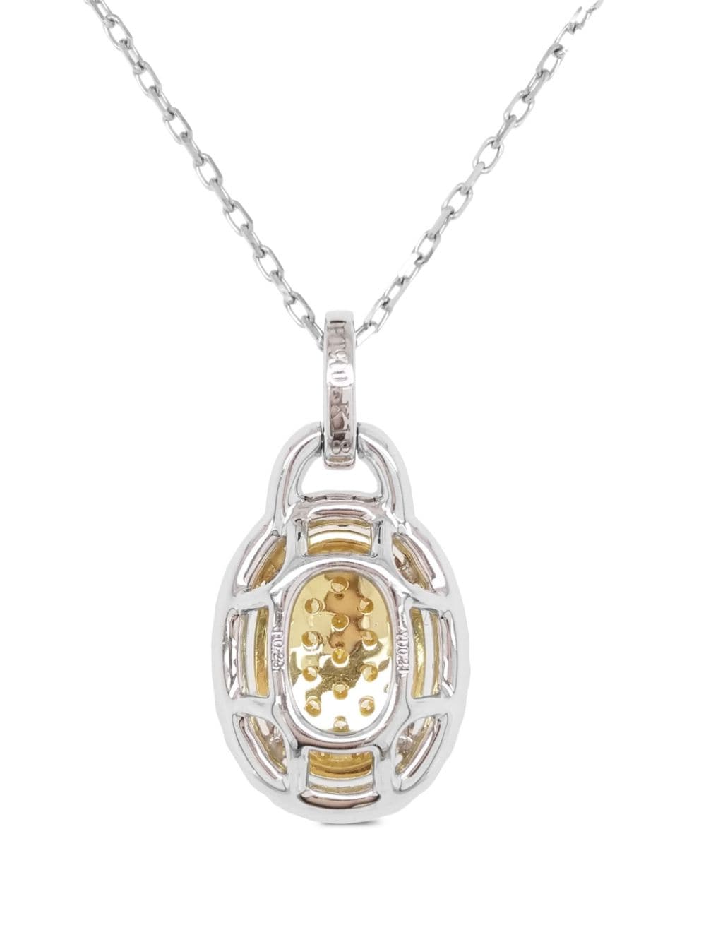 HYT Jewelry 18kt geelgouden halsketting - Zilver