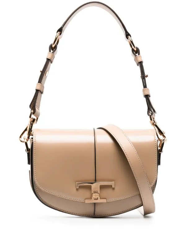 Tod's Tプレート ハンドバッグ Tod's Tプレート ハンドバッグ | ニュートラル | FARFETCH JP