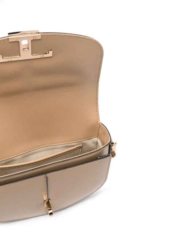 Tod's Tプレート ハンドバッグ Tod's Tプレート ハンドバッグ | ブラック | FARFETCH JP