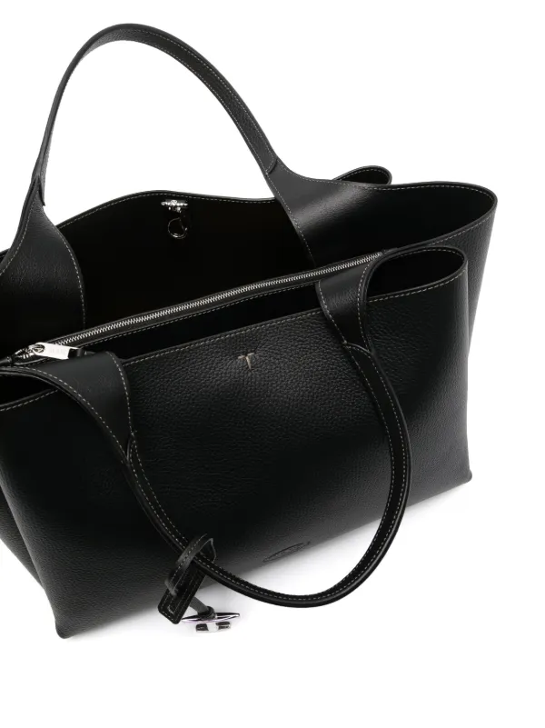 Tod's Tペンダント ハンドバッグ Tod's Tペンダント ハンドバッグ | ブラック | FARFETCH JP