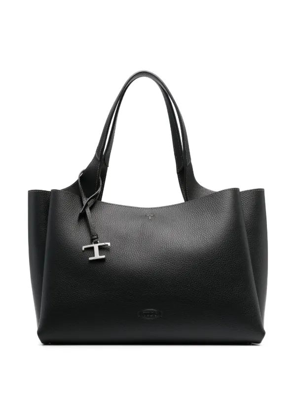 Tod's Tペンダント ハンドバッグ Tod's Tペンダント ハンドバッグ | ブラック | FARFETCH JP