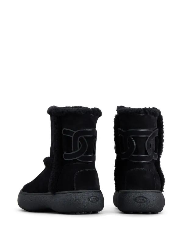 real shearling boots