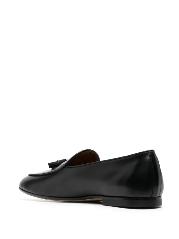 【未使用級】TOD'S トッズ タッセルローファー レザー ブラック タッセル ローファー TOD'S(トッズ) - 海外通販のBUYMA