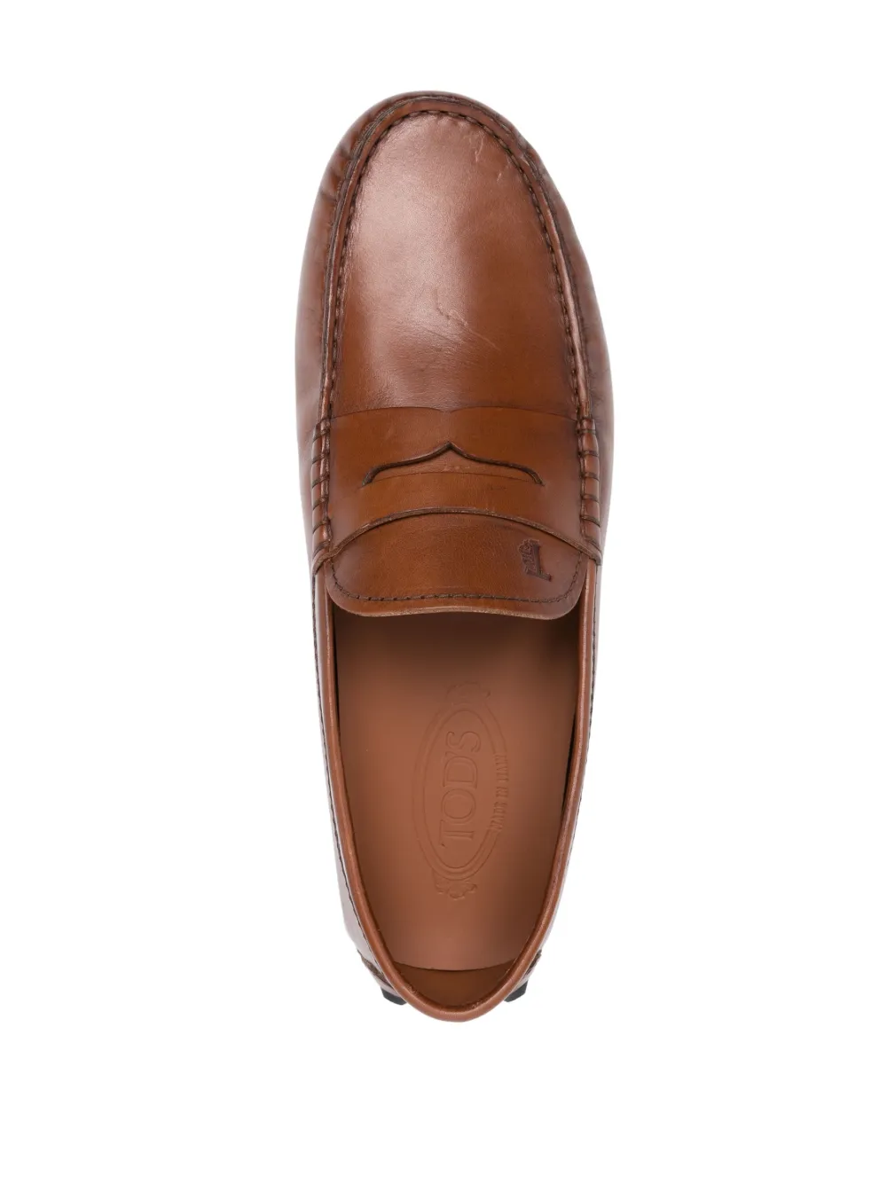 Tod's Gommino Bubble Mokassins In Brown