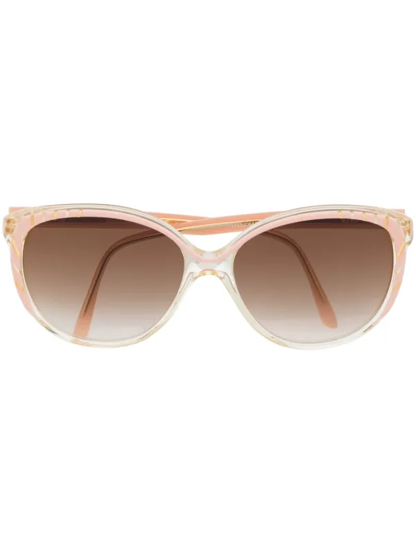 Balenciaga Pre-Owned 1980s round-frame Sunglasses Pink FARFETCH IN