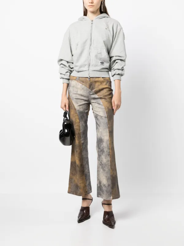 Ground Zero ダメージ ジップ パーカー | グレー | FARFETCH JP Ground Zero ダメージ ジップ パーカー | グレー | FARFETCH JP