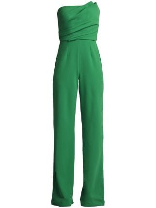 Tadashi Shoji Allen Draped Crepe Jumpsuit - Farfetch