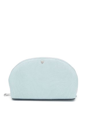 Aspinal Of London lizard-effect Leather Makeup Bag - Farfetch