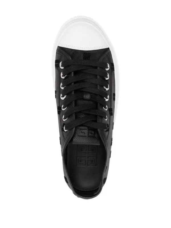 スニーカー GIVENCHY 4G City Sneakers Givenchy City 4G Mesh Sneakers | Black | FARFETCH